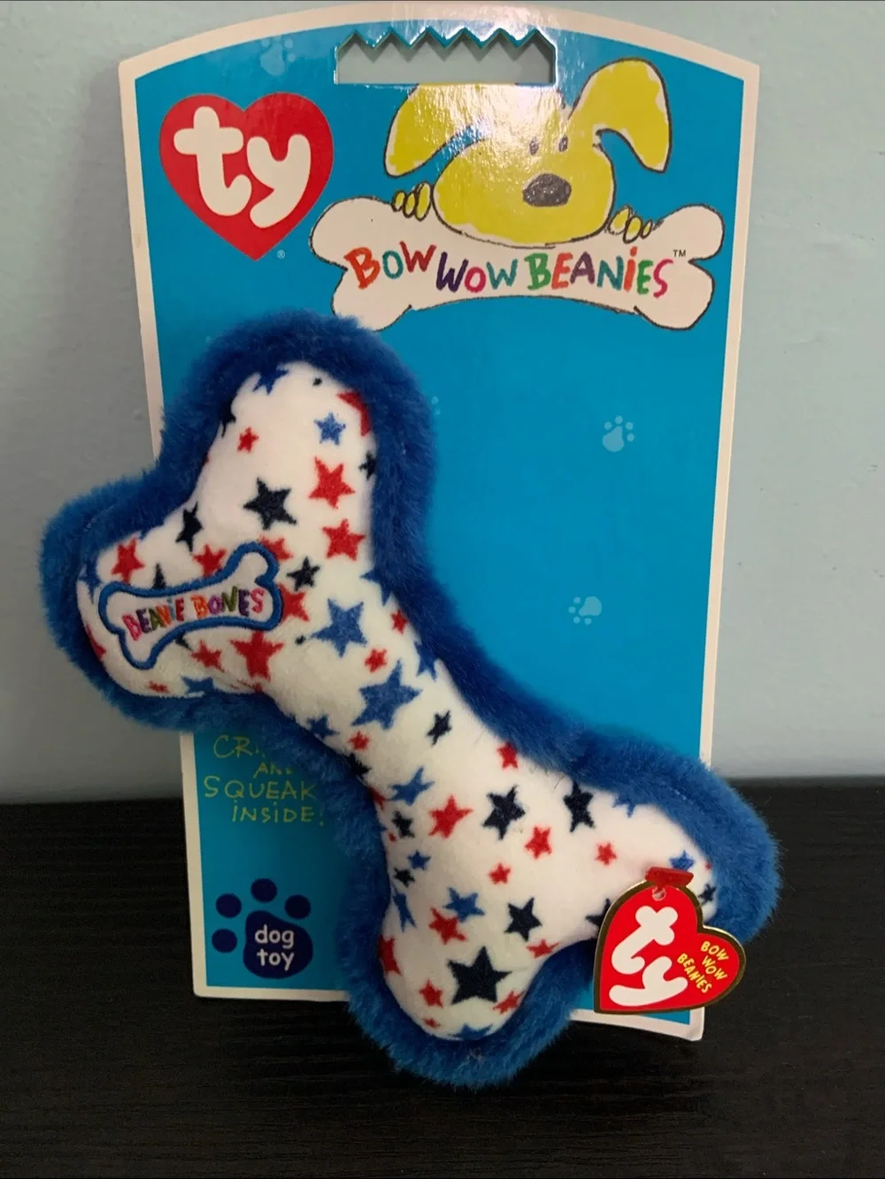 Ty Beanie Bone Dog Toy NWT